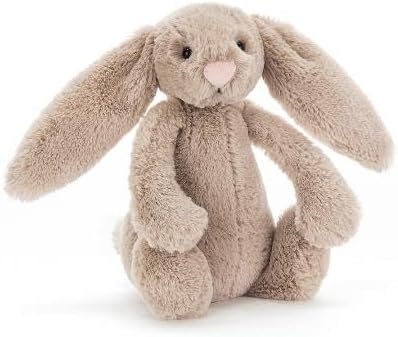 Jellycat Bashful Beige Bunny (Small, 7 inches)