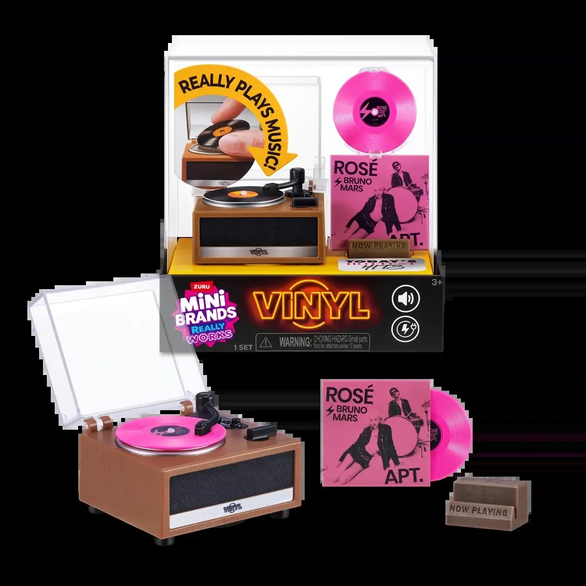 ZURU Mini Brands Really Works Vinyl Playset Series 1