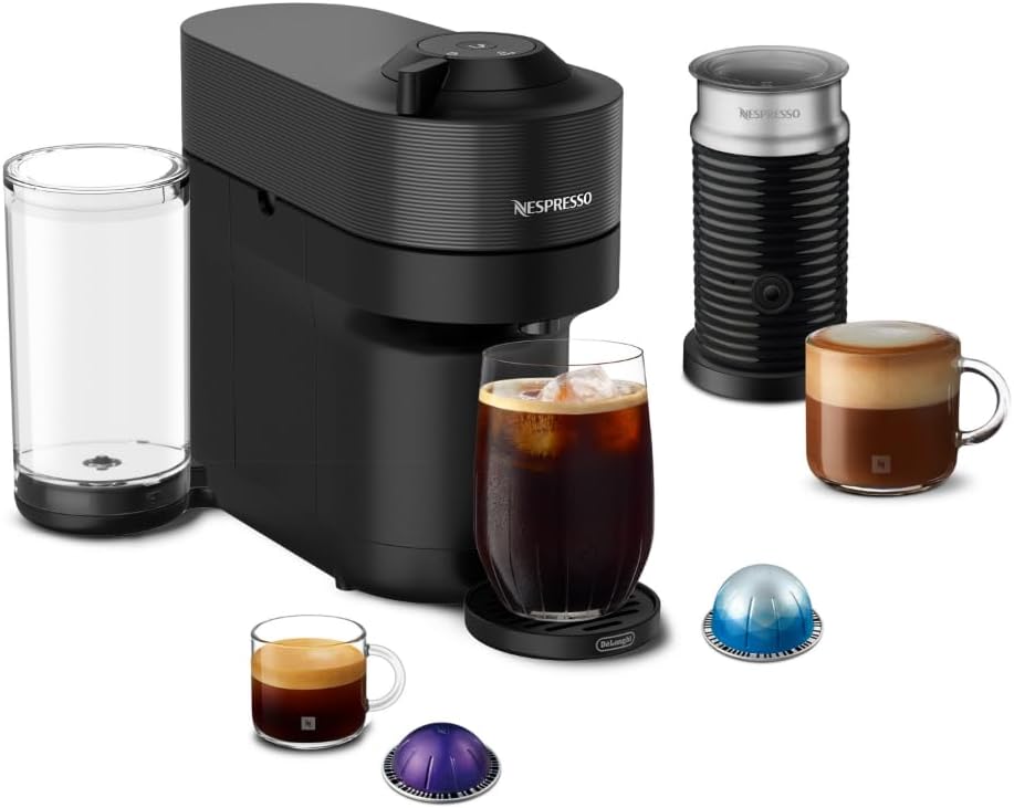 Nespresso Vertuo Pop+ Coffee and Espresso Machine by De'Longhi