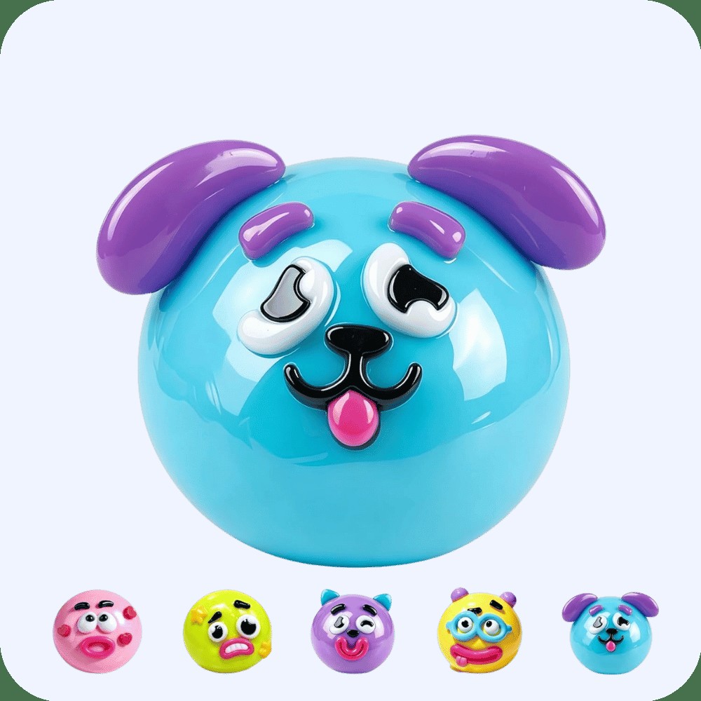 ORB Curiosities Smushers Squishy Toy (Assorted)